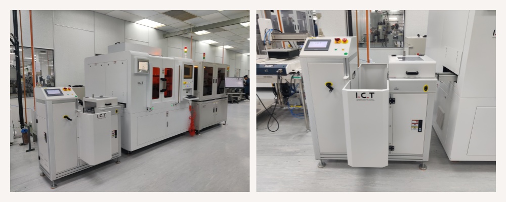 Equipos de l&iacute;nea de semiconductores complementarios