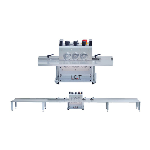 I.C.T |Corte en V SMT PCB Máquina de corte con separador