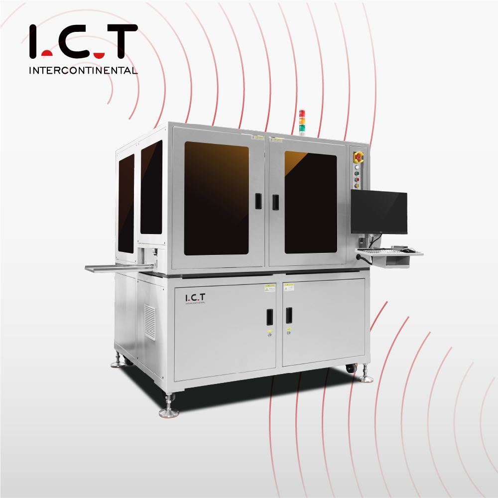 I.C.T LCO-350 |PCB Tablero PCBA Máquina separadora cortadora de corte por láser en línea