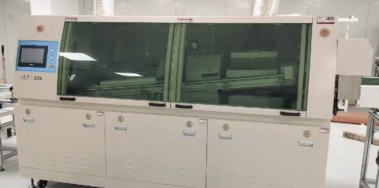 I.C.T máquina de soldadura de olas