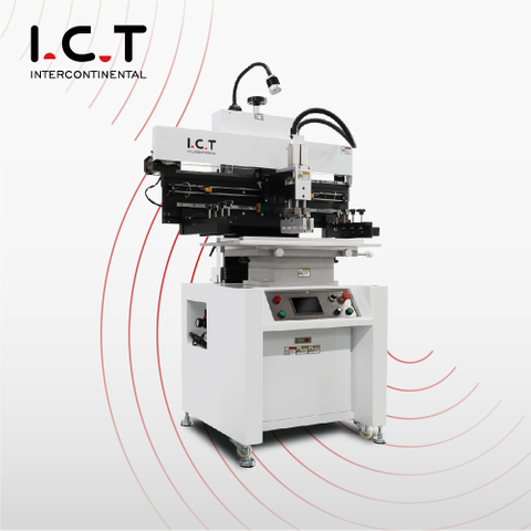 I.C.T |SMD Máquina de impresión de pasta de soldadura SMT Impresora manual