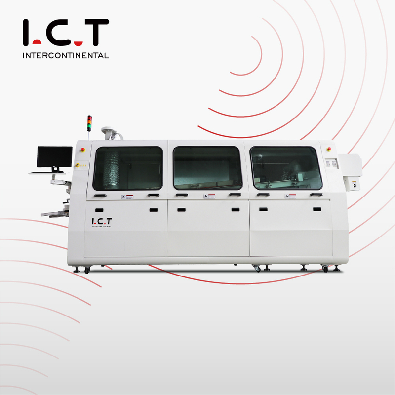 I.C.T |Máquina de soldadura por ola de flexibilidad |Acrab450