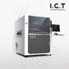 Impresora totalmente automática SMT Pasta de soldadura sténcil PCB Máquina de serigrafía I.C.T-5134