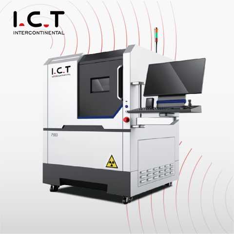 I.C.T-7900 |PCB Inspección por rayos X SMT Máquina 