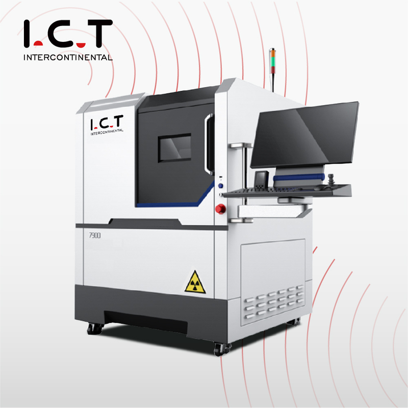 I.C.T |SMT PCB Máquina de inspección EMS X-Ray 8200