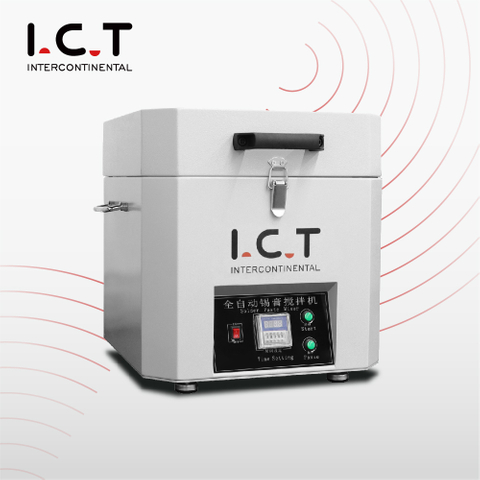 I.C.T | Máquina mezcladora automática de pasta de soldadura, mezcladora de pasta de soldadura