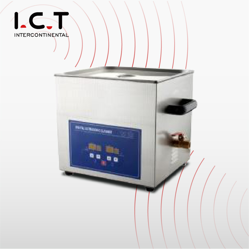 I.C.T Nuevo diseño automático PCB sténcil Limpieza Lavadora Ultrasónica PCBA Limpiador en China