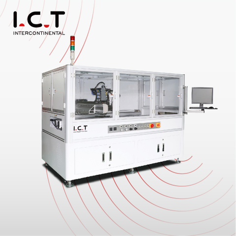 I.C.T |10: 1 máquina dispensadora de cinta adhesiva ab para pantalla LED