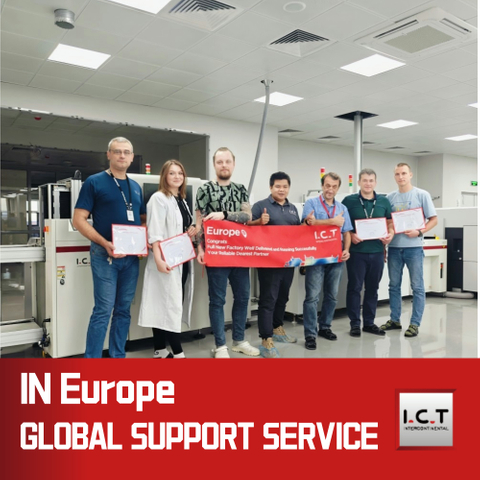 I.C.T-S400 | Máquina de inspección de pasta de soldadura 3D SPI SMT 