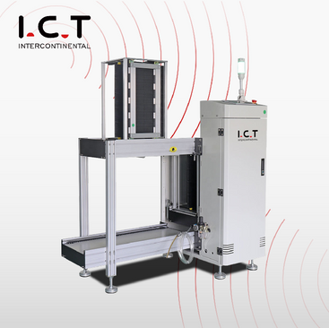 I.C.T SMT PCB Revista Loader y Unlader