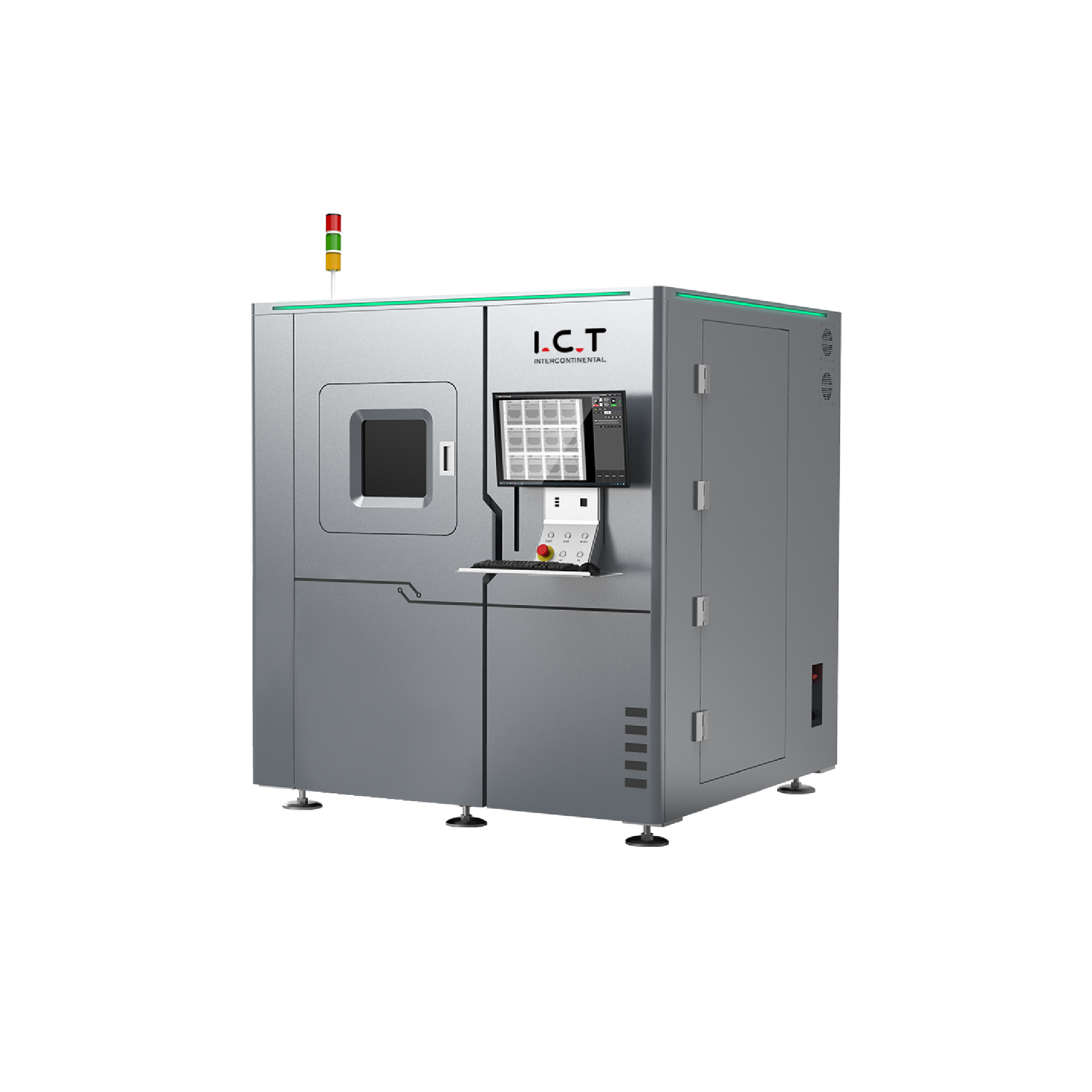 I.C.T-9500 |Sistema fuera de línea SMT PCB Equipo de inspección por rayos X