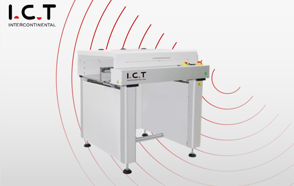 I.C.T Alta gama SMT Transportador SMT con Coveyor