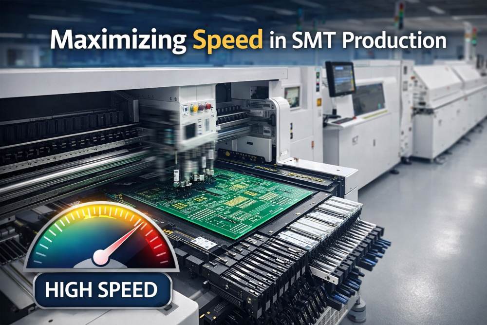 Maximizar la velocidad en la producci&oacute;n SMT