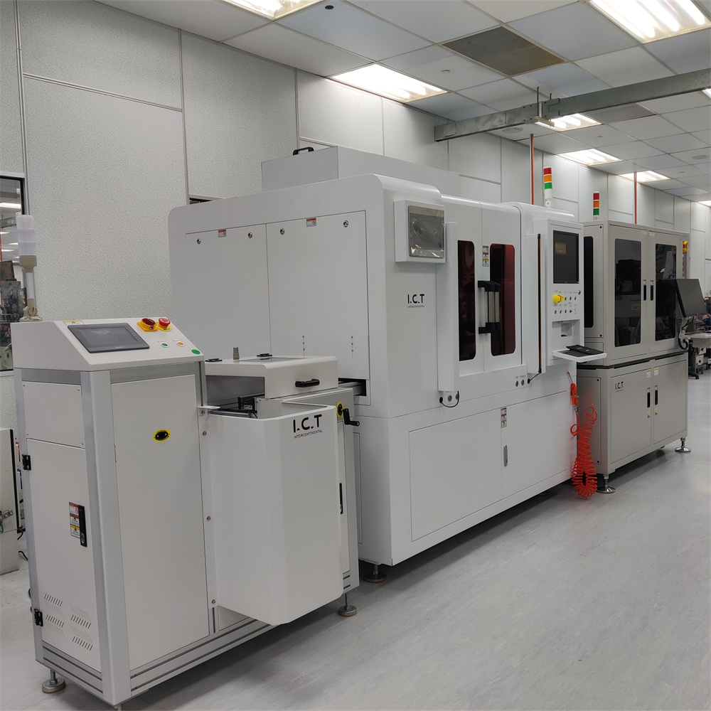 I.C.T | Máquina automática de corte por láser SMT para fabricación de semiconductores