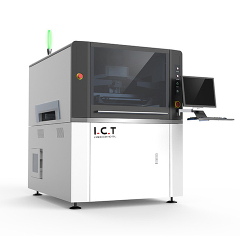 I.C.T |La pasta de soldadura completamente Smt llevó la máquina auto automática ligera de la impresora de la soldadura del PWB