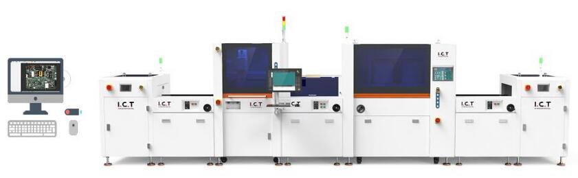 Máquinas en línea de recubrimiento de inspección óptica de PCB AOI