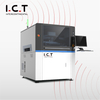 Impresora totalmente automática SMT Pasta de soldadura sténcil PCB Máquina de serigrafía I.C.T-5134