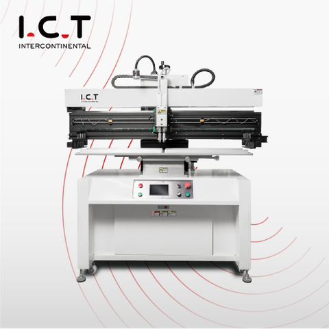 Impresora semiautomática sténcil SMT PCB Máquina de impresión de pasta semiautomática