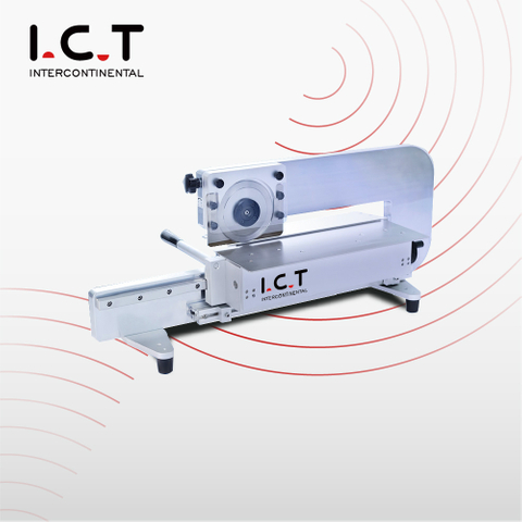 I.C.T |Máquina cortadora de tableros automática PCB Hojas de sierra de corte en V PCB Separador