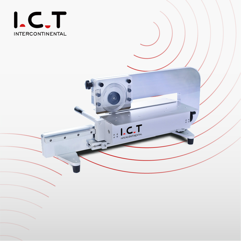 I.C.T |Máquina cortadora de ranuras en V para placa de circuito pequeña PCB
