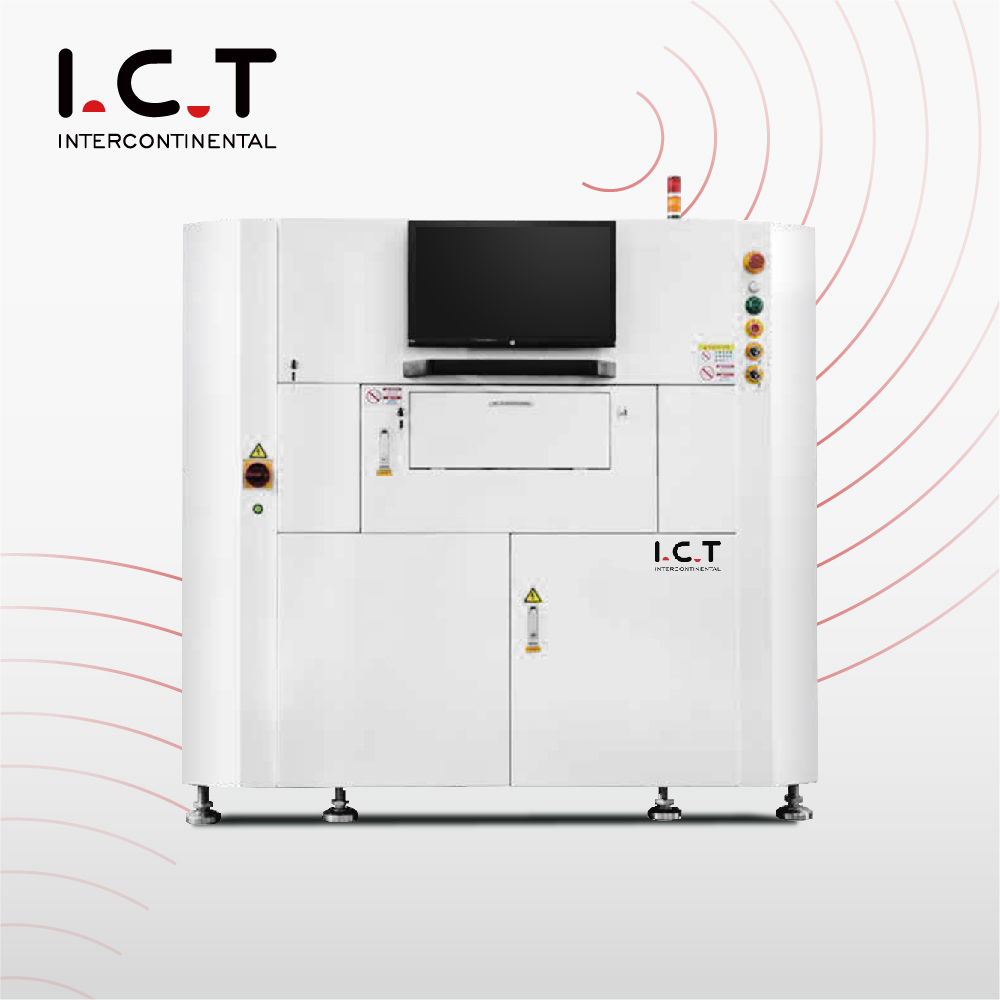 Máquina de inspección de pasta de soldadura SMT 3D spi ICT-S600