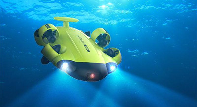 Línea de producción SMT para drones submarinos.