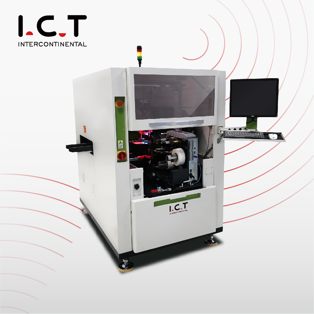 TIC |Máquina de colocación de etiquetado de transferencia automática SMT multifunción de 4 cabezales