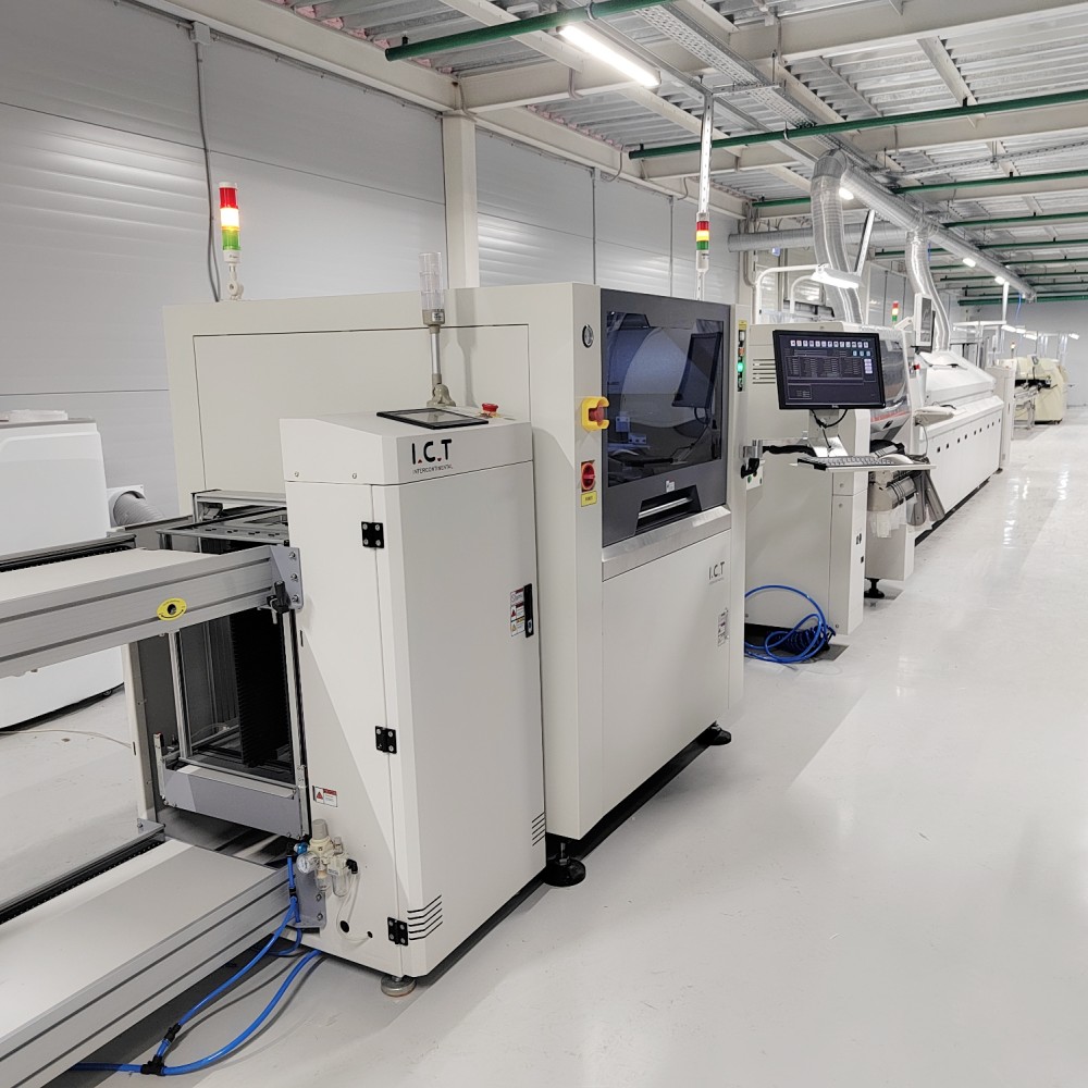 I.C.T | Máquina de línea de montaje de luces de techo LED