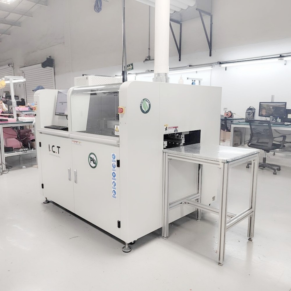 Nueva promoción máquina de soldadura por ola selectiva automática SS550 I.C.T gran oferta