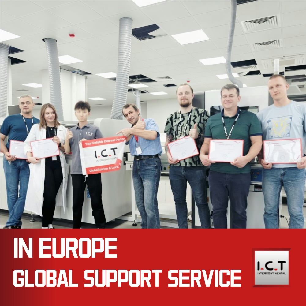 I.C.T | Máquina de soldadura DIP especial para intercambiador de calor