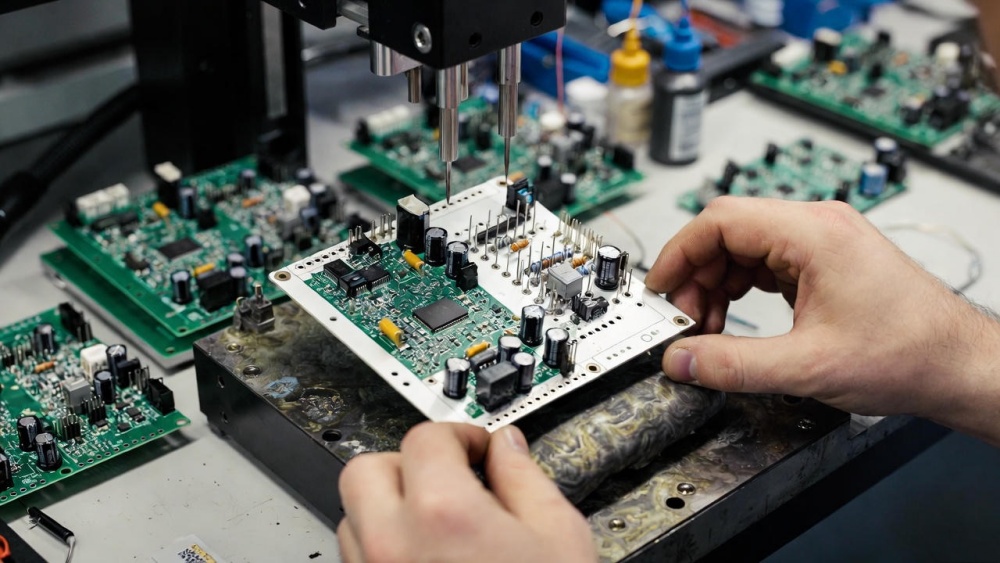 Tableros de tecnolog&iacute;a mixta o dominante con orificio pasante