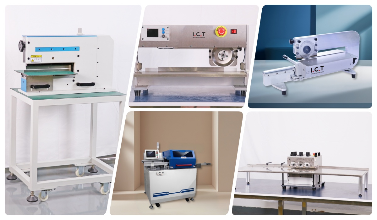 0-3 ICT PCB M&aacute;quina de corte en V