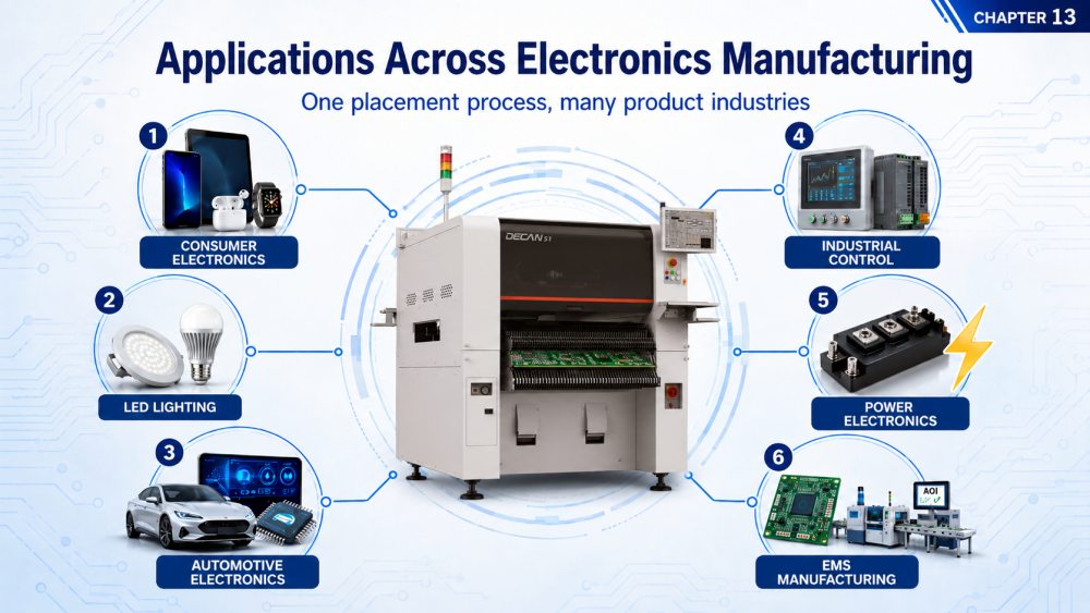 Aplicaci&oacute;n en la fabricaci&oacute;n de productos electr&oacute;nicos