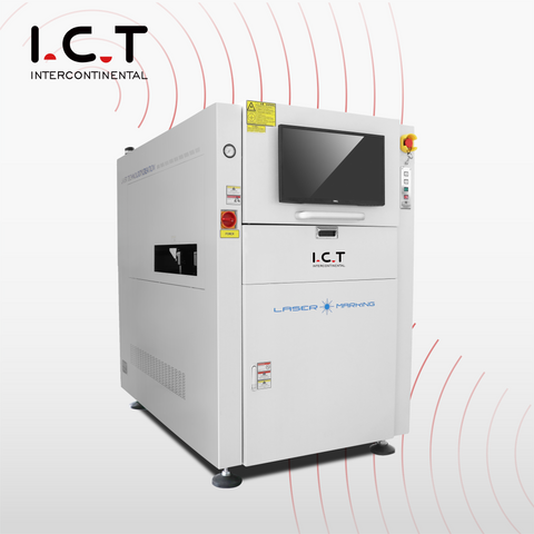 I.C.T | Máquina de impresión láser de fecha de caducidad para portátil Smt