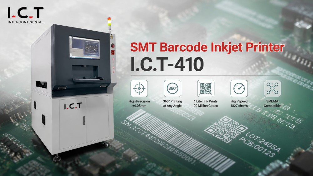SMT barcode Inkjet printer SMT impresora de inyección de tinta de código de barras