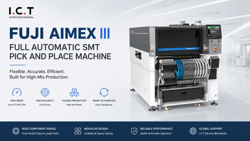 M&aacute;quina de recogida y colocaci&oacute;n FUJI AIMEX III Smt