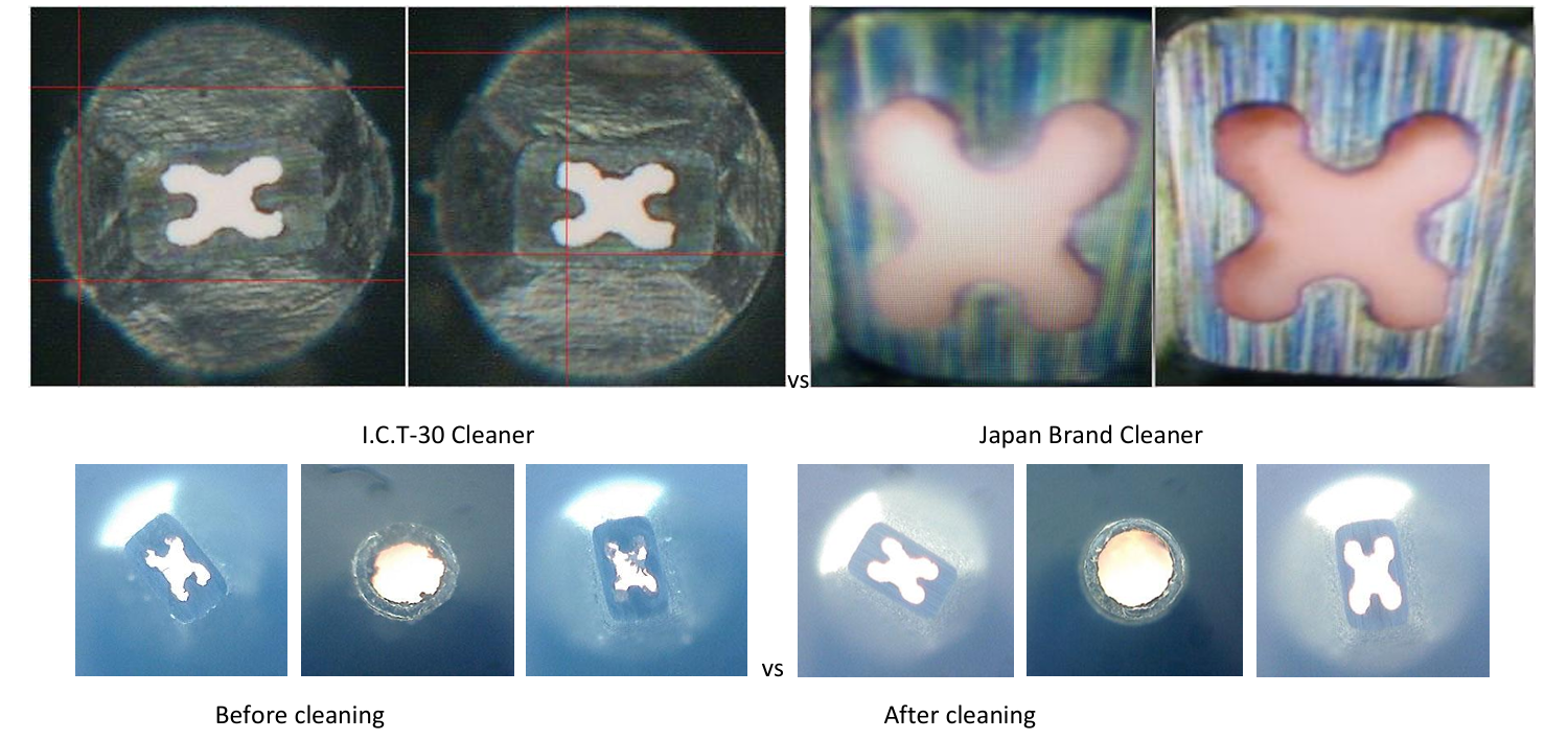 Efecto de SMT M&aacute;quina limpiadora de boquillas