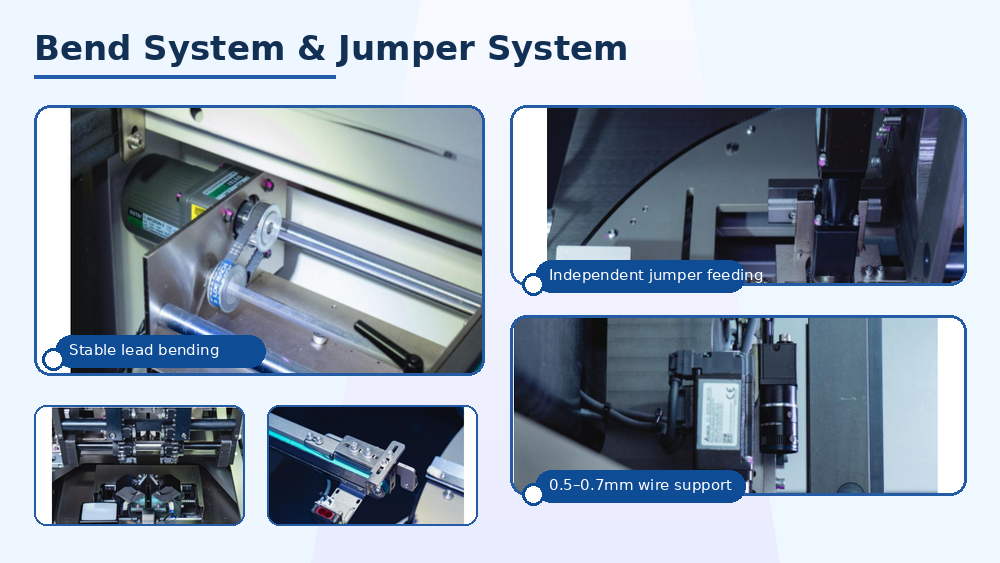 Bend System And Jumper System Sistema de curvatura y sistema de puente