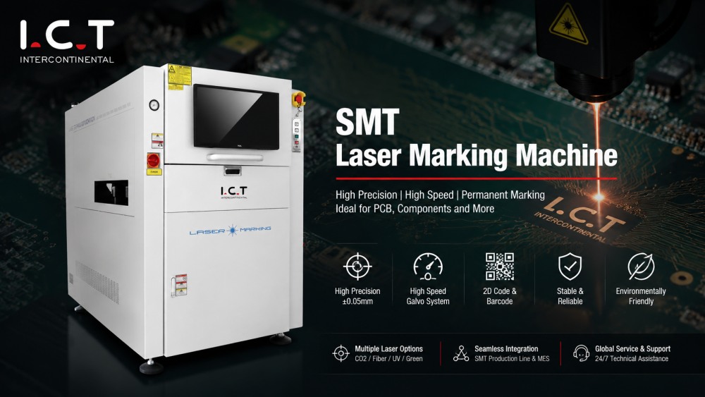SMT m&aacute;quina de marcado l&aacute;ser