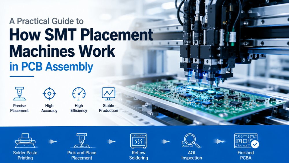 C&oacute;mo funcionan las m&aacute;quinas de colocaci&oacute;n SMT