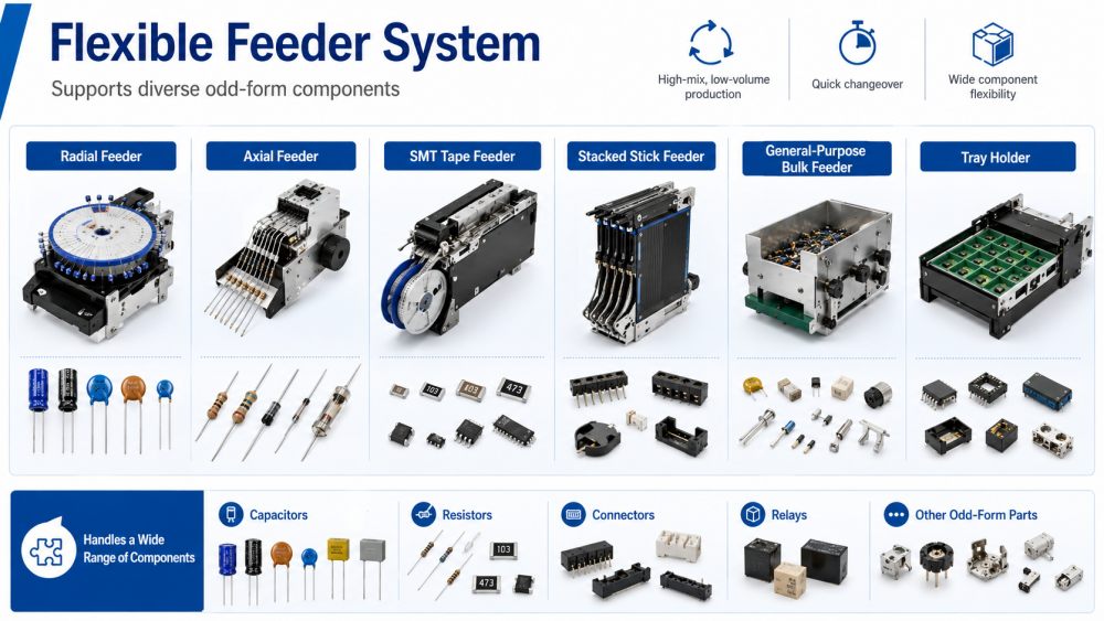 Sistema de alimentaci&oacute;n flexible