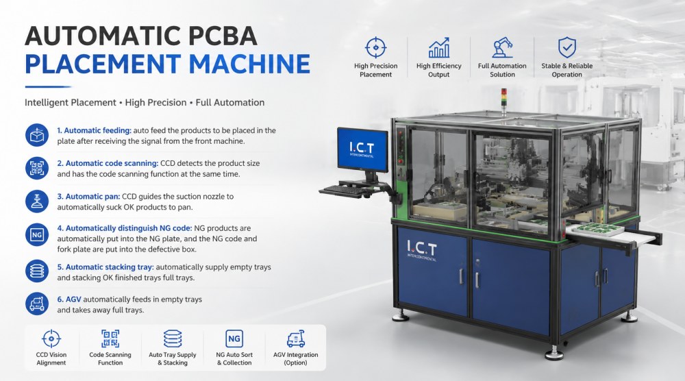 PCBA m&aacute;quina de colocaci&oacute;n