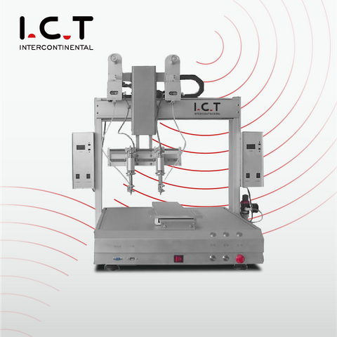 I.C.T-SR530 | Estación automática de escritorio del robot que suelda del laser xyz para el módulo del picovoltio