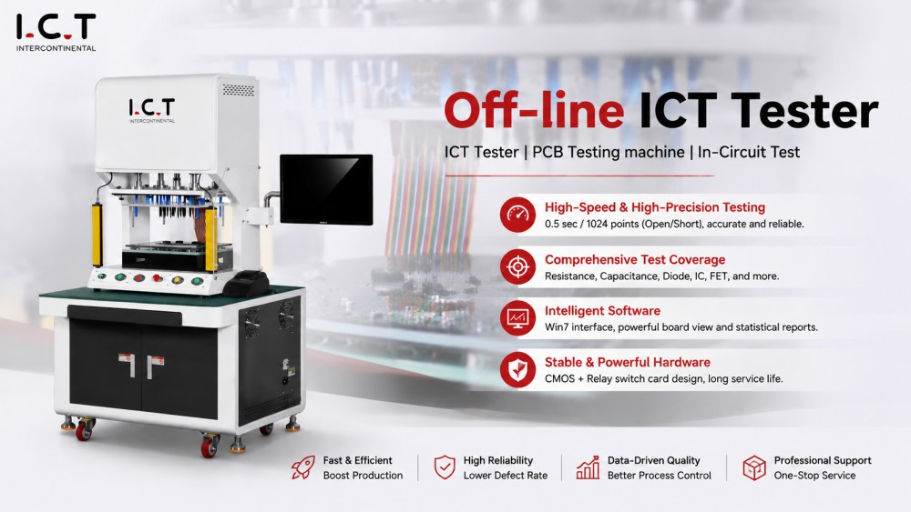 Off-line ICT Tester Probador de TIC fuera de línea